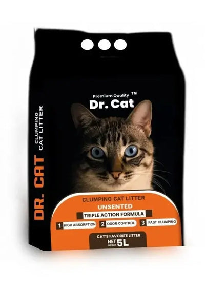 Dr cat litter 5kg scented and unscented