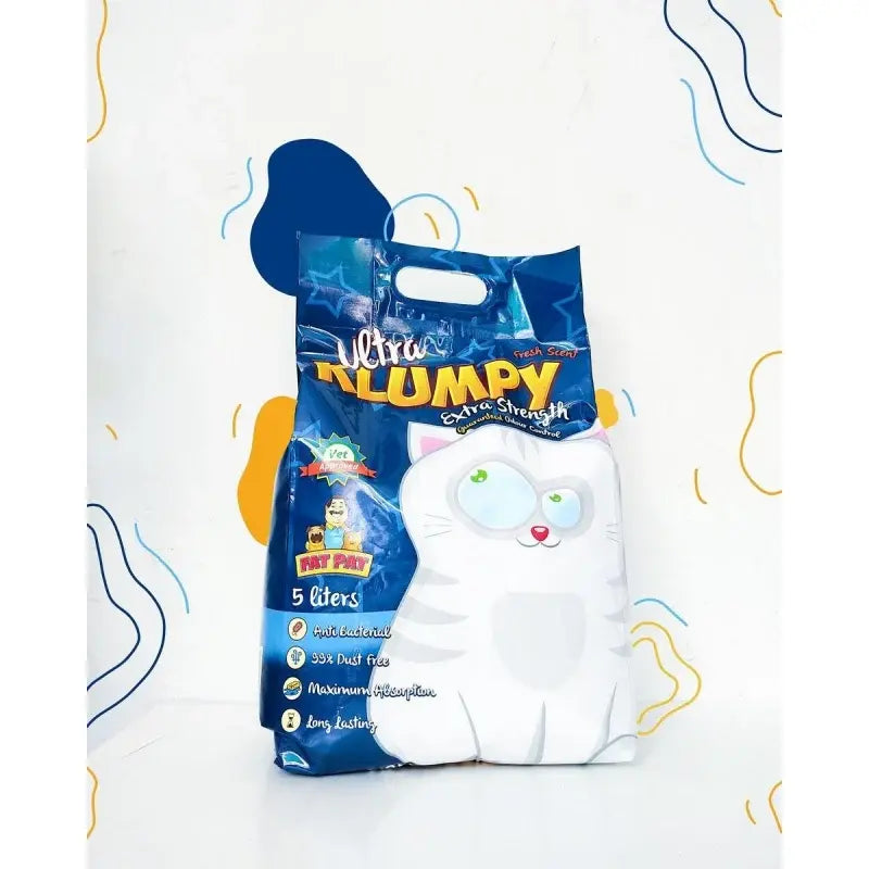 Klumpy Bentonite Clay Ultra Klumpy Litter Odour Control – 5 Litter 99 % Dust Free