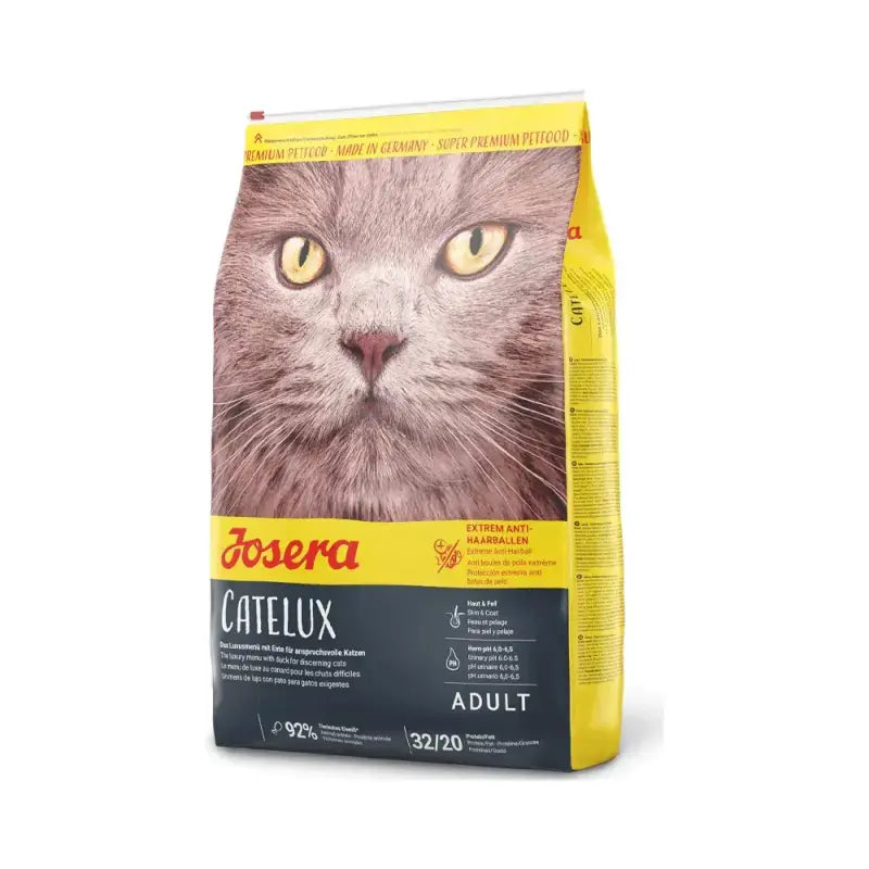 Josera Catelux Cat Food – 2kg | Duck & Potato Flavor