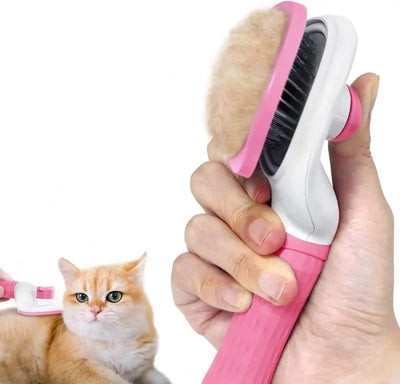 Imported Round Push Button Brush for Pets