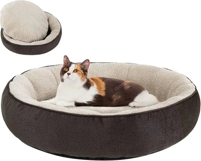 Round Soft Best Cat Beds for Pets