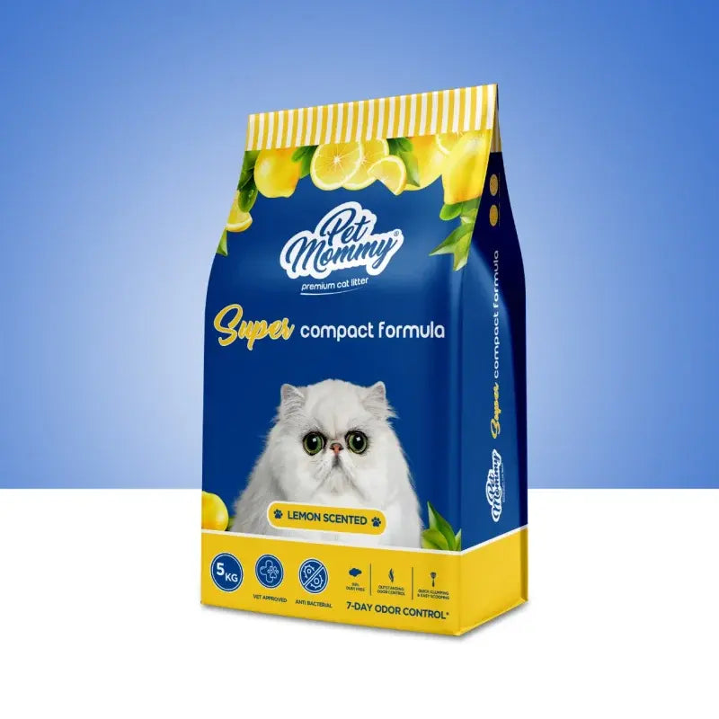 Pet mommy cat litter – 5 Kg with Lemon Fragnance