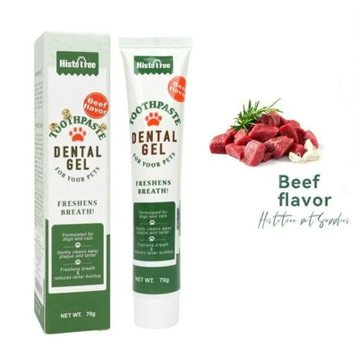 Pet Teeth Cleaning Toothpaste for Cats & Dogs