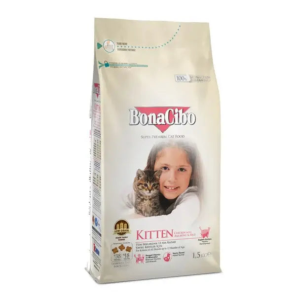 Bonacibo kitten food 1.5kg for All Breeds