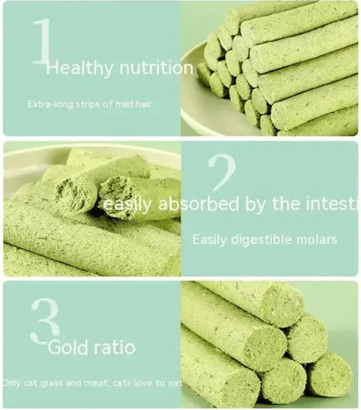 Cat Dental Chews, Chicken Flavor, for Teeth & Hairball, 6 pcs