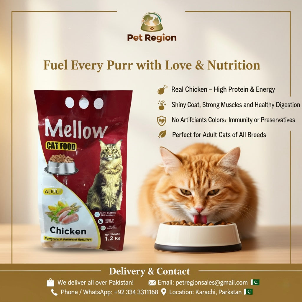 Mellow cat food Chicken Flavor