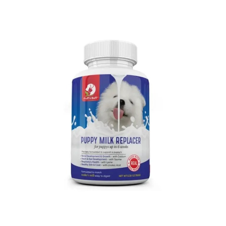 FluffnBuff Puppy Milk Replacer for Newborn Puppies, 50ml