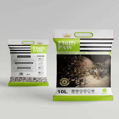 FLUFFY PAW SCENTED CAT LITTER 10KG
