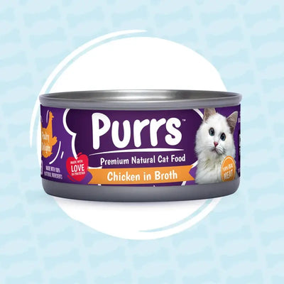 Purrs Wet Cat Food – 130g Tin | Chicken & Fish Flavor