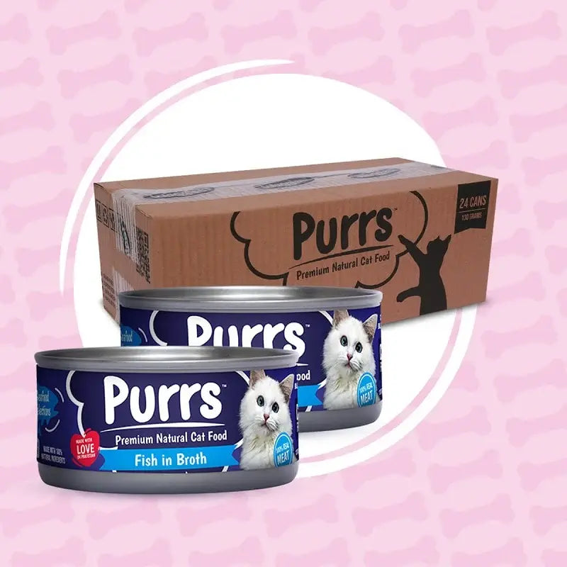 Purrs Wet Cat Food – 130g Tin | Chicken & Fish Flavor
