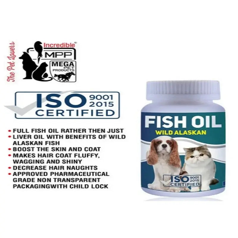 Wild Alaskan Fish Oil for Cats and Dogs