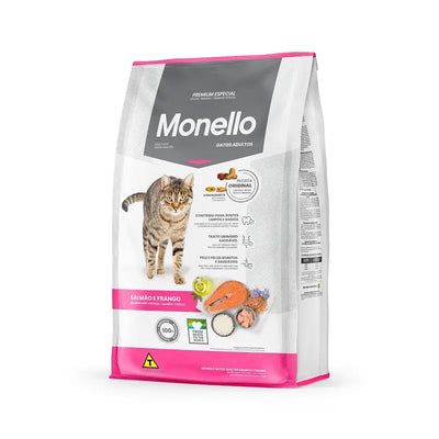 Monello Adult Cat food Chicken and Salmon Falvor 1kg