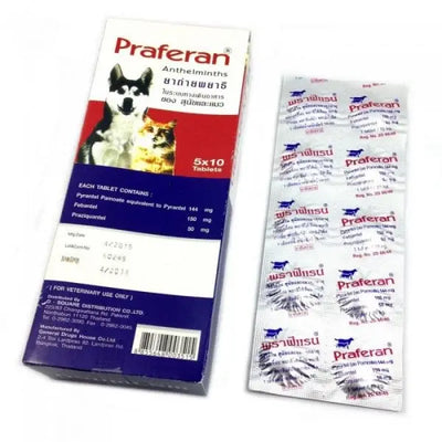 Praferan Deworming Tablet for Cats and Dog