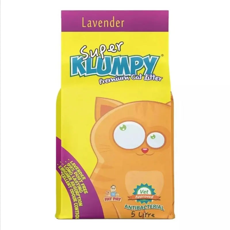 Super Klumpy Scented and Uncented Cat litter 16L