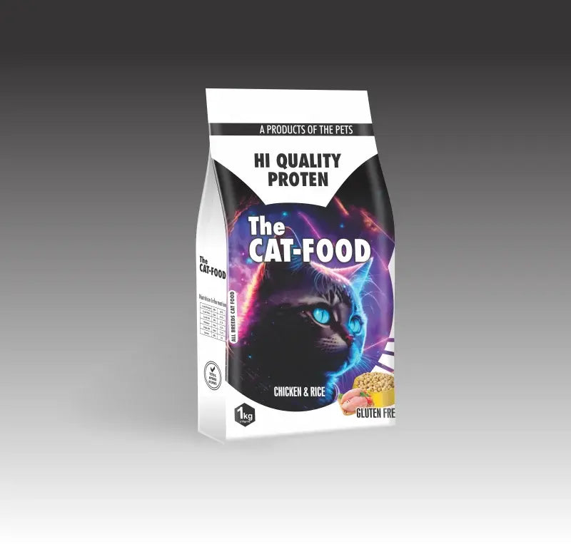 Cat Food 1kg Chicken & Rice Flavor Pack