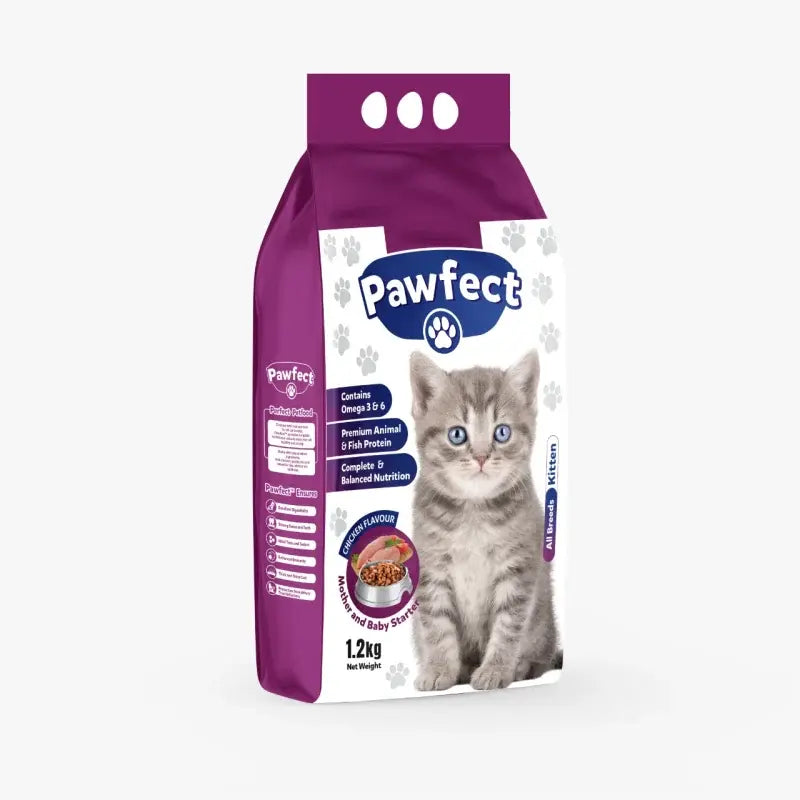 Pawfect Kitten Cat Food – 1.2kg | Chicken Flavor
