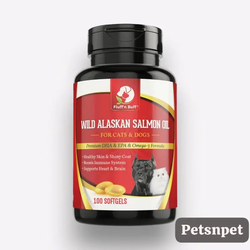 Wild Alaskan Salmon Oil softgels for Pets
