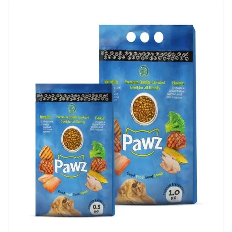Wholesome Pawz Chicken & Veg Cat Food 500g/1kg