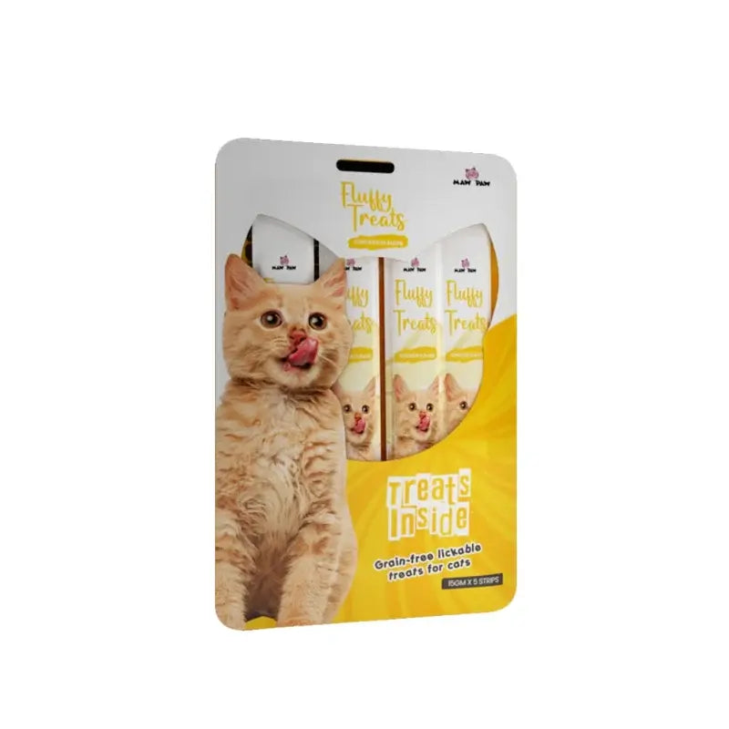 Fluffy Paw Creamy Treats for cats Chicken Beef and Seafood Flavor