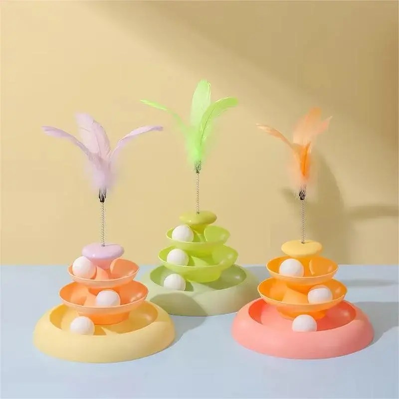 Tower Toy for cats Playing All Day