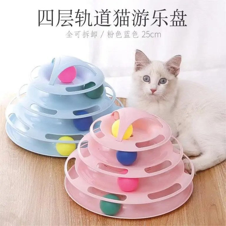 Tower Toy for cats Playing All Day