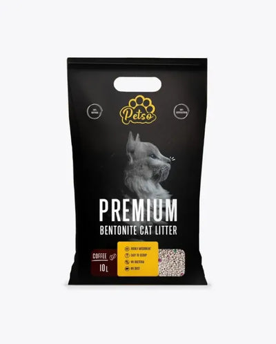 Petso A grade Bnetonite Cat litter 10L Bag