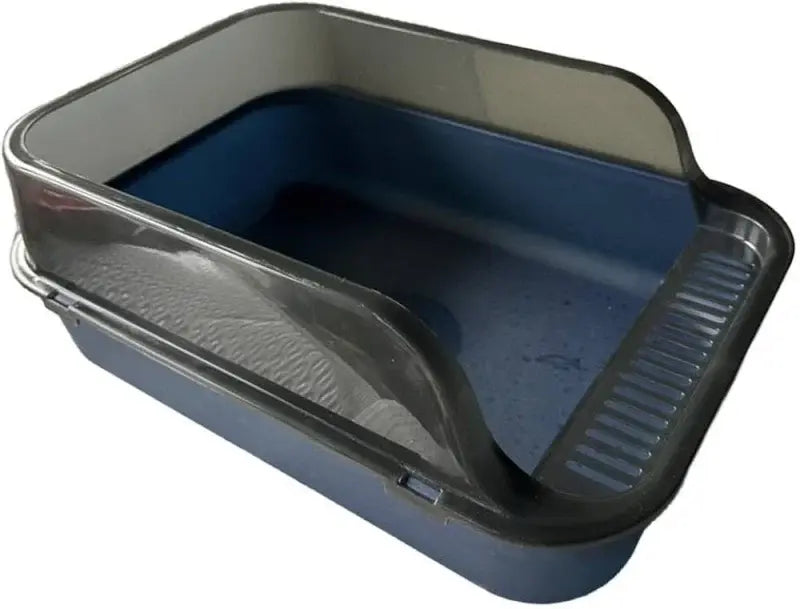 HSG Semi Close Cat Litter tray Box with Lid Large Size 20x14x8