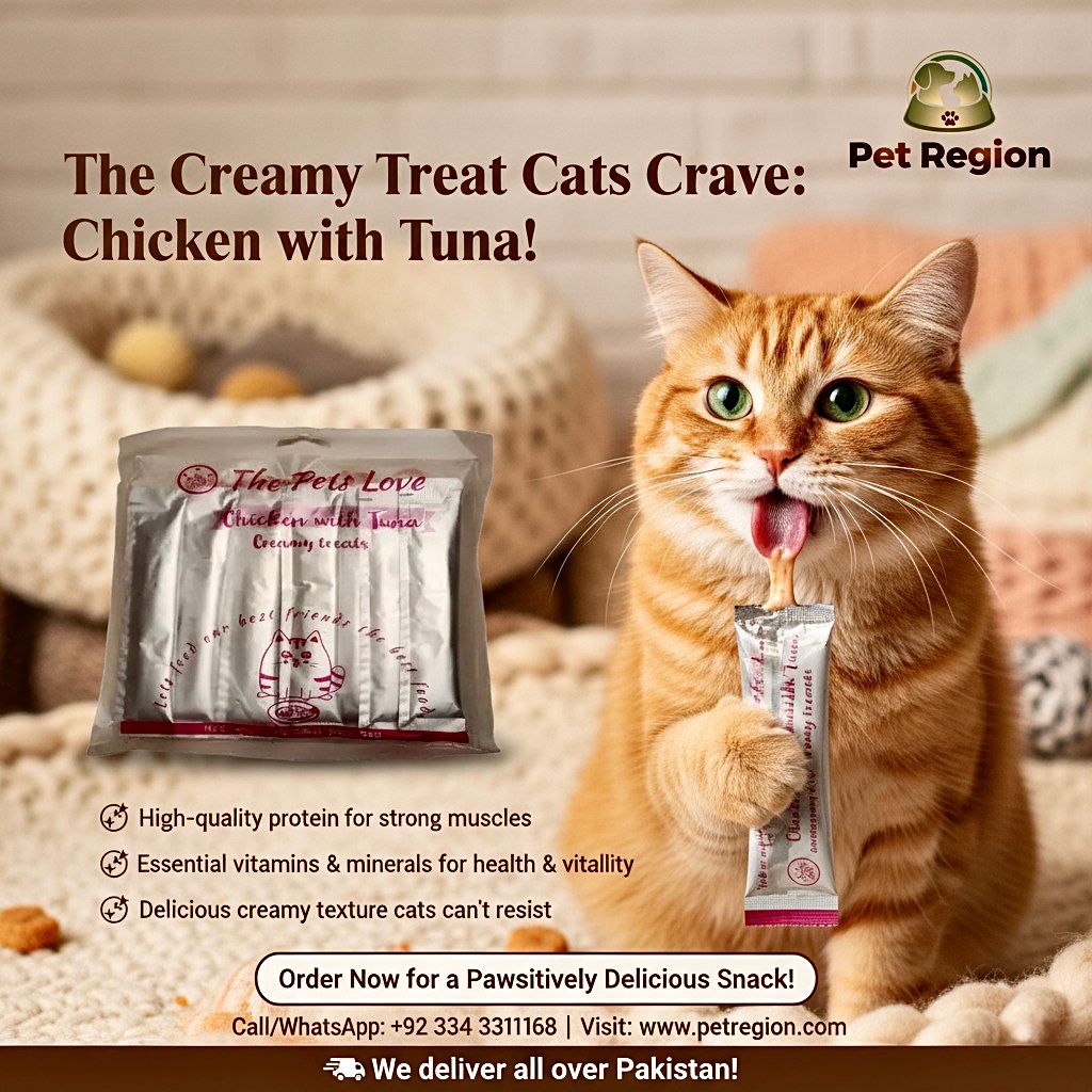 Creamy Treats for Cats – Chicken Flavor