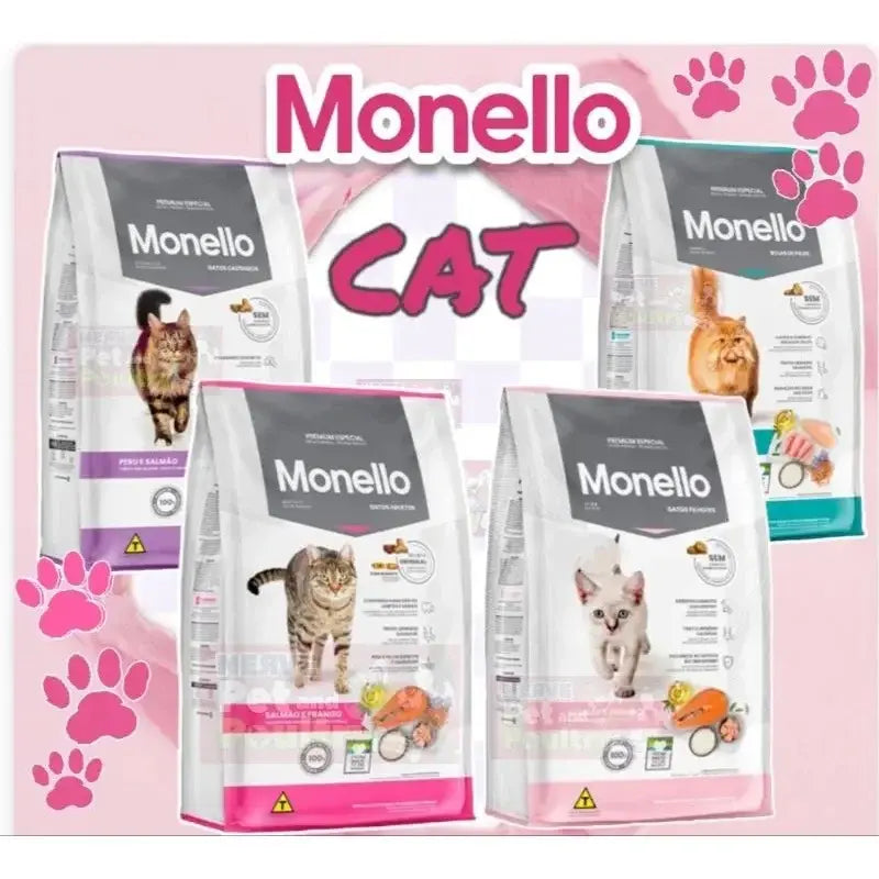 Monello Adult Cat food Chicken and Salmon Falvor 1kg