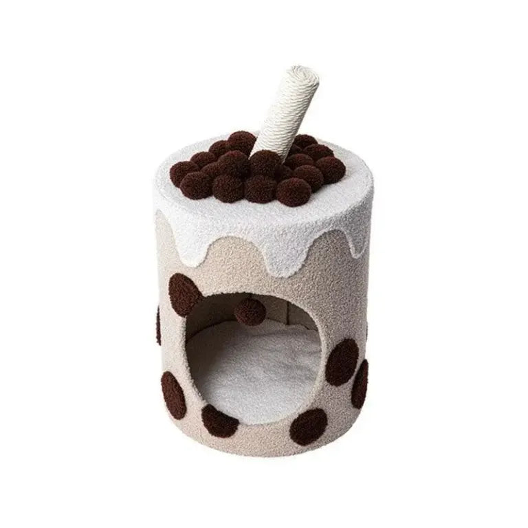 Cozy Cat Cave Condo – A Warm and Comfortable Winter Shelter for Your Feline Friend