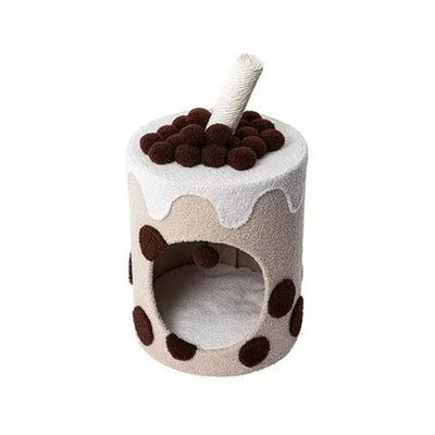 Cozy Cat Cave Condo – A Warm and Comfortable Winter Shelter for Your Feline Friend