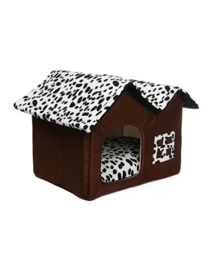 Double Hut Cat House The Cozy Twin Cat House