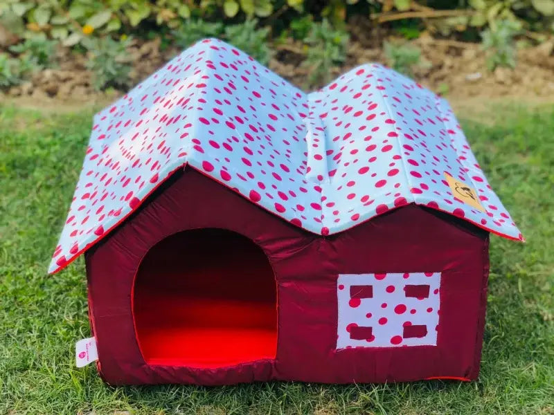 Double Hut Cat House The Cozy Twin Cat House