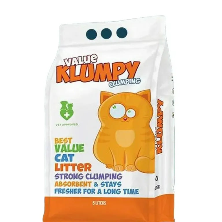 Value Klumpy Clumping Cat Litter – 5 Litre