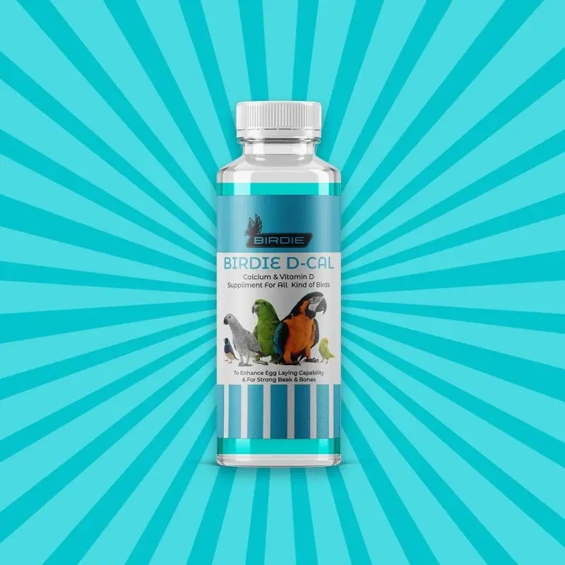Birdie D Cal: premium calcium & vitamin D supplement, 100ml