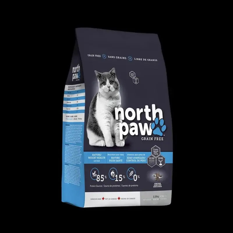 North Paw Grain-Free Mature Cat Food for Healthy Weight Gain