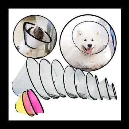 Elizabethan Collar for Pet Grooming, Bath, Surgery Care