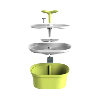 Automatic Pet Feeder & Water Fountain Bowl