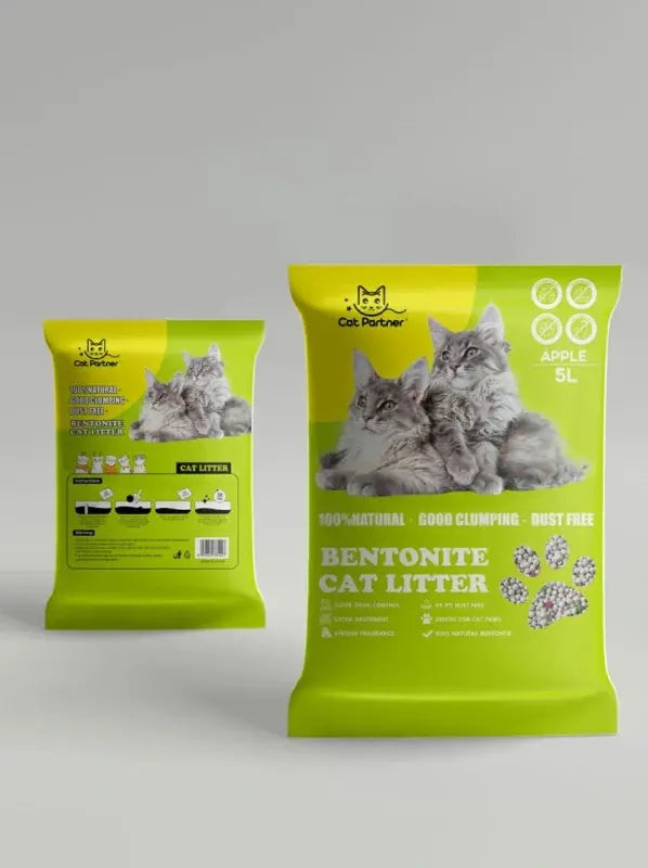 Cat Partner Bentonite Cat liltter Lamon Apple Coffee Lavender Best Quality Cat litter