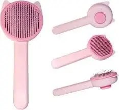 1-Push Pet Brush – Easy Hair Removal for Cats & Dogs