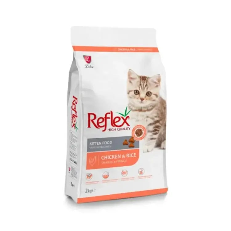 Reflex Kitten Cat Food – 2kg | Chicken & Rice Flavor
