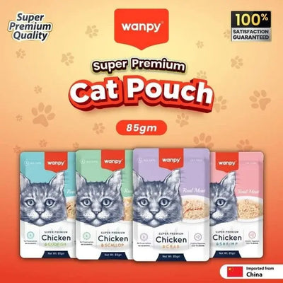 Wanpy Jelly Cat Food Mix, Flavors for All Life Stages