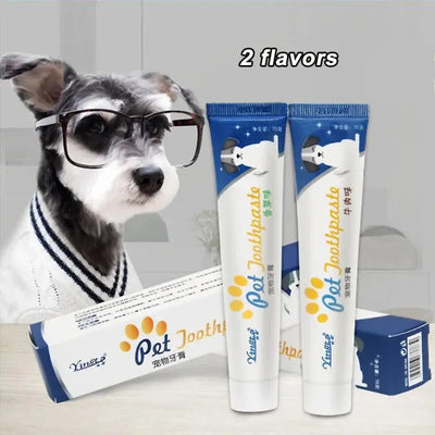 Pet Edible Toothpaste for Dogs & Cats – Safe Daily Teeth Cleaning & Oral Care (1 PCS)