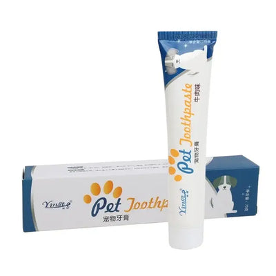 Pet Edible Toothpaste for Dogs & Cats – Safe Daily Teeth Cleaning & Oral Care (1 PCS)