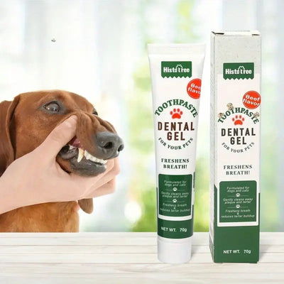 Pet Teeth Cleaning Toothpaste for Cats & Dogs