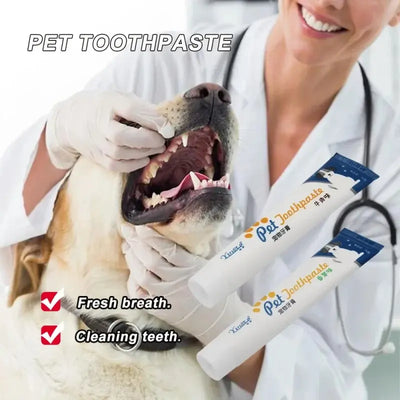Pet Edible Toothpaste for Dogs & Cats – Safe Daily Teeth Cleaning & Oral Care (1 PCS)