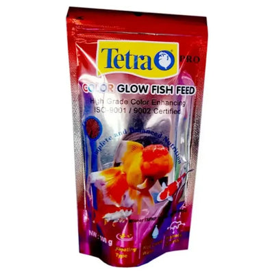 Buy tetra pro+ color glow fish feed 100gm at best price in Pakistan at Petsnpet