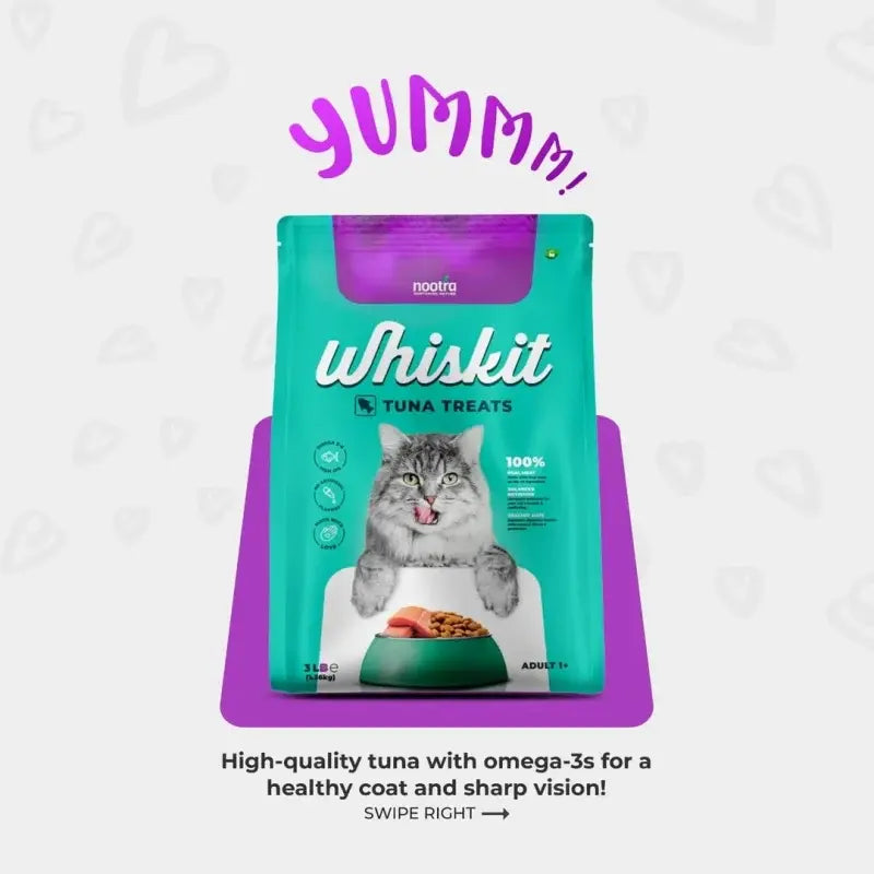Whiskit Cat Food – Tuna Treats Flavor