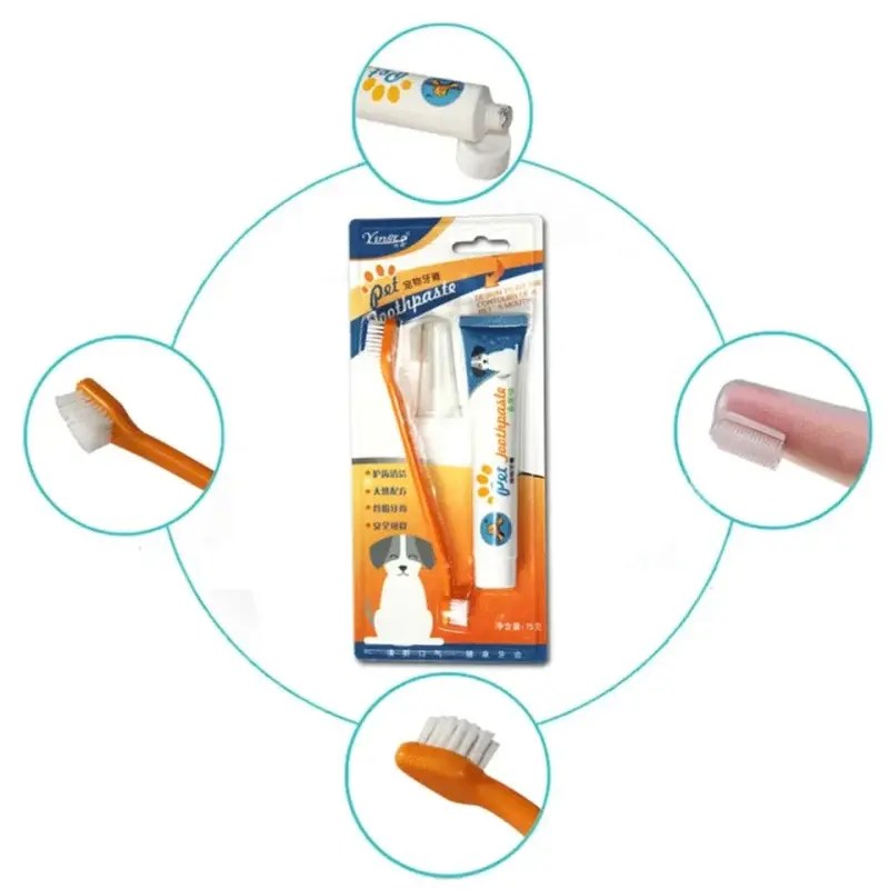 Cat & Dog Toothbrush Set | Chenba Tan Dental Care