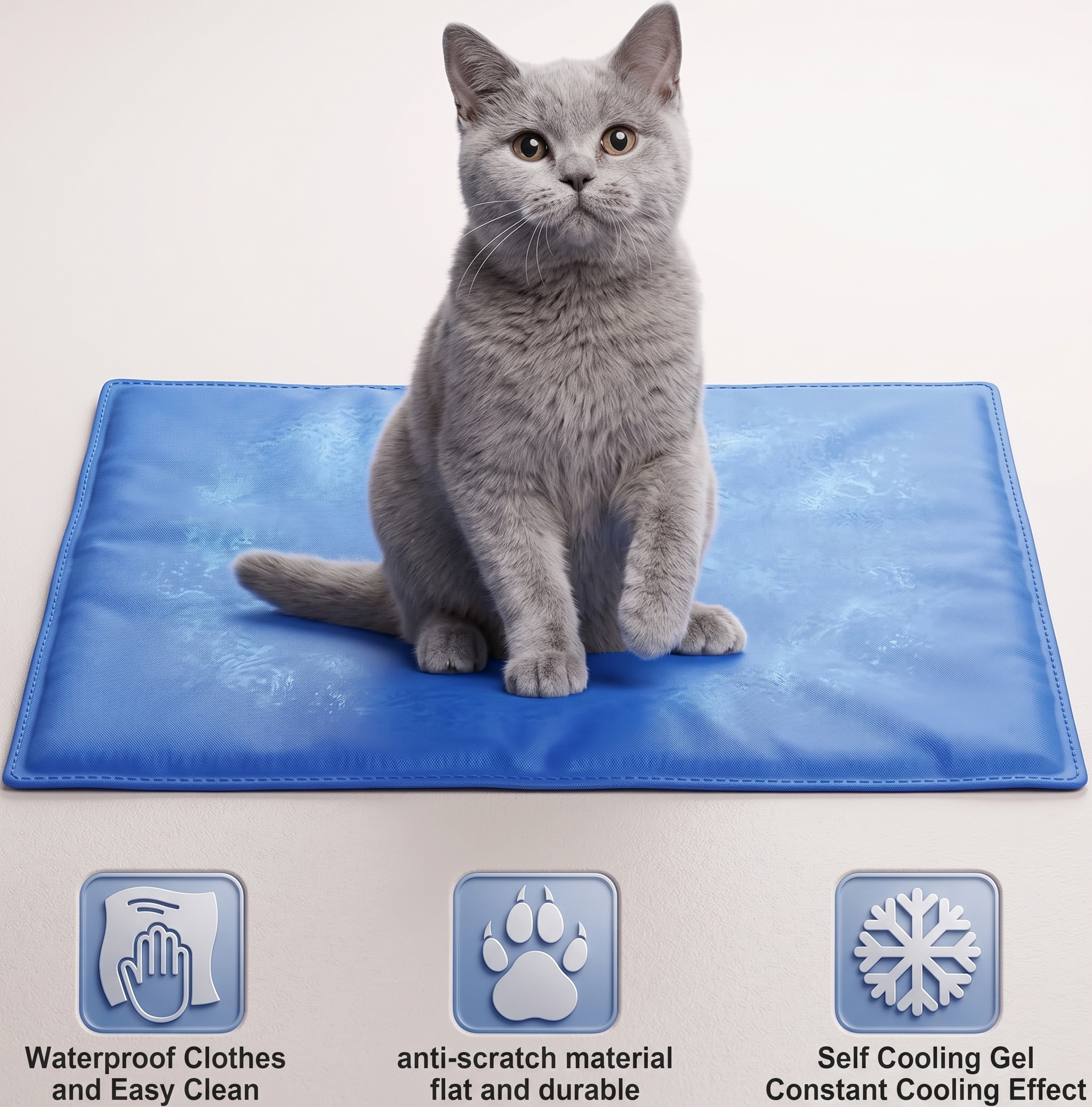 Pet Cooling Mat – Washable Breathable Pad for Dogs & Cats - Image 2